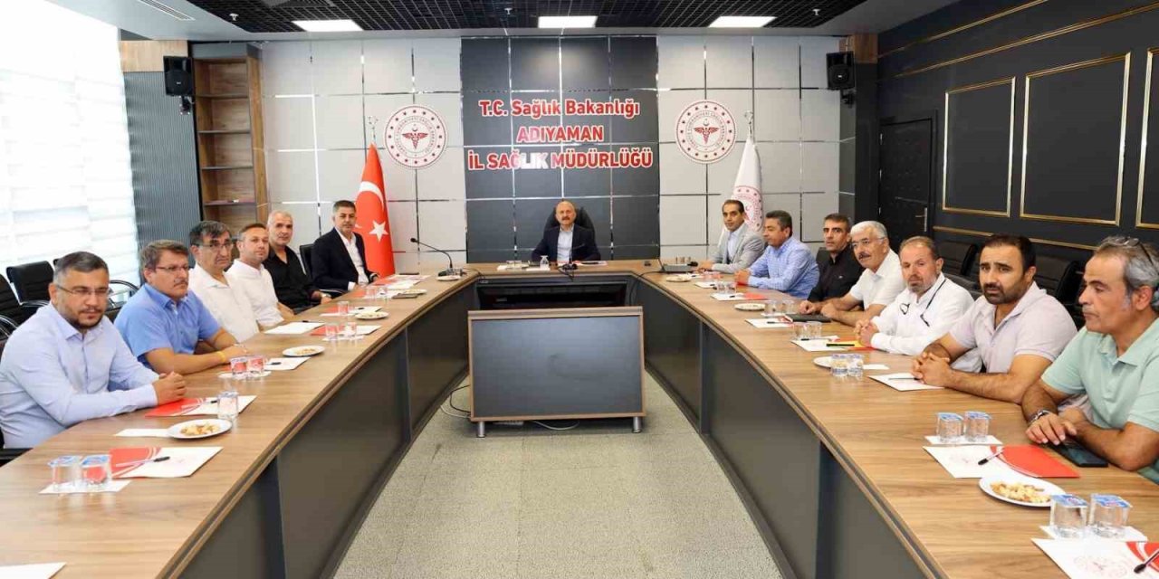 Adıyaman’da sağlık yatırımları görüşüldü