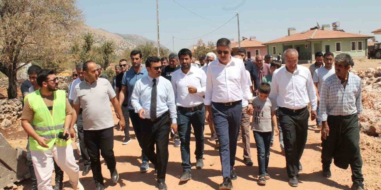 Milletvekili İshak Şan, köy halkıyla buluştu