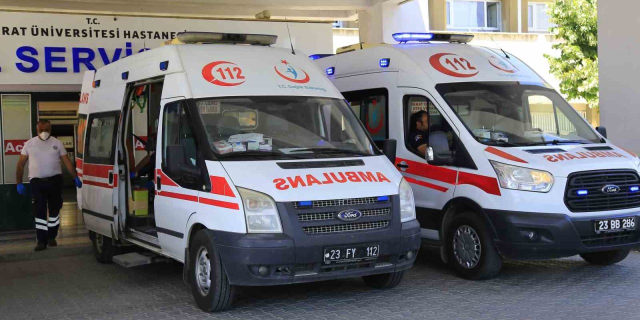 Birinci kattan düşen 2 yaşındaki bebek yaralandı