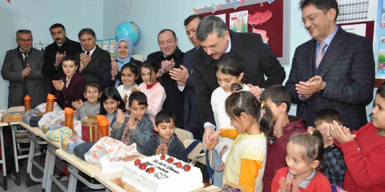 Erzurum'da köy okulları yenileniyor