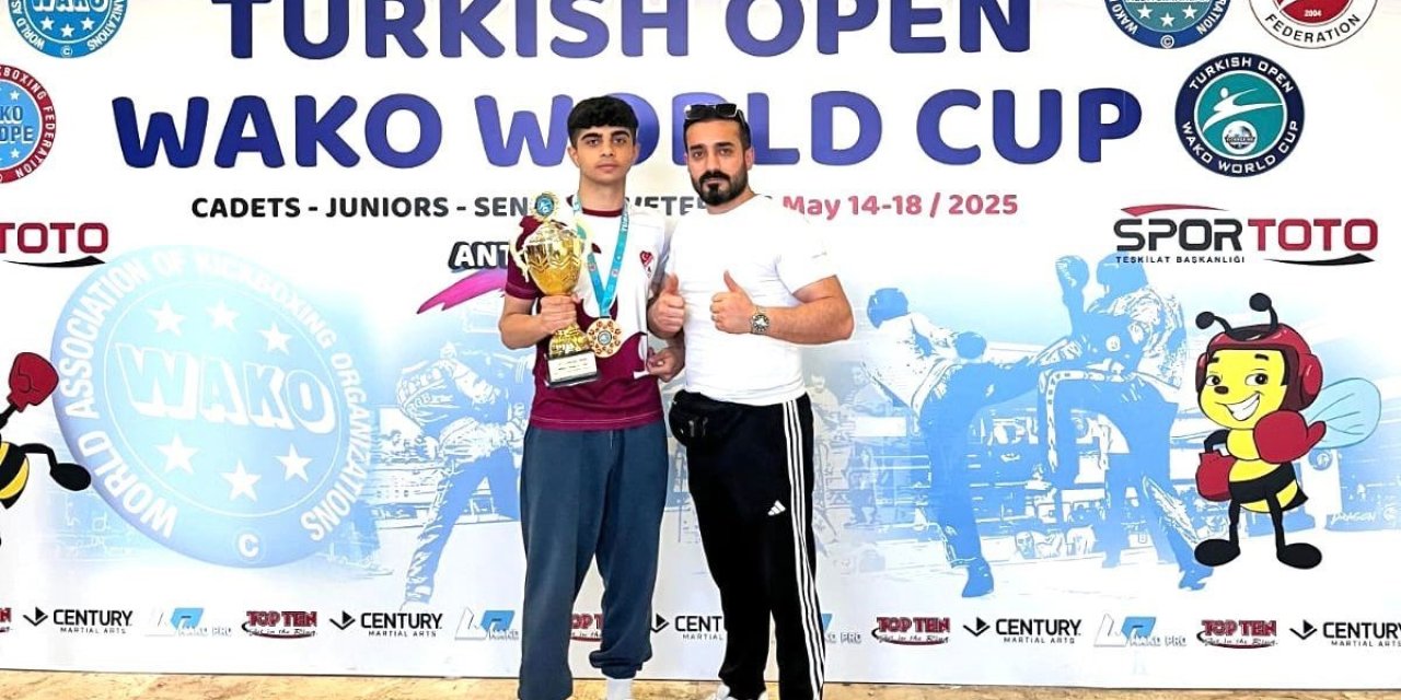 Elazığlı sporculara Avrupa Kick Boks Şampiyonası’nda görev