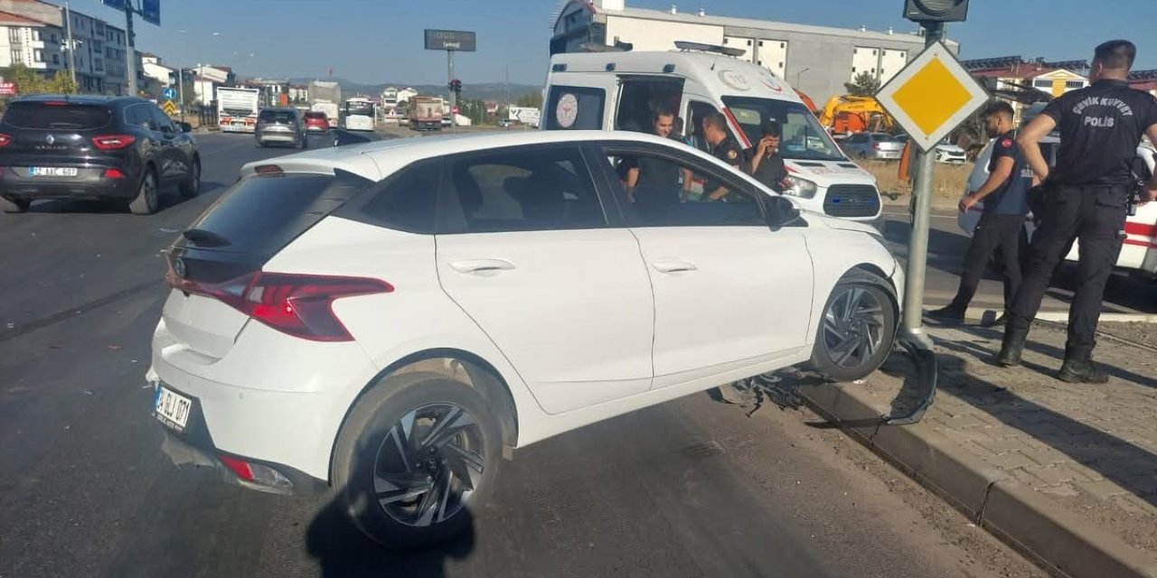 Bingöl’de trafik kazasında 1 yaralı