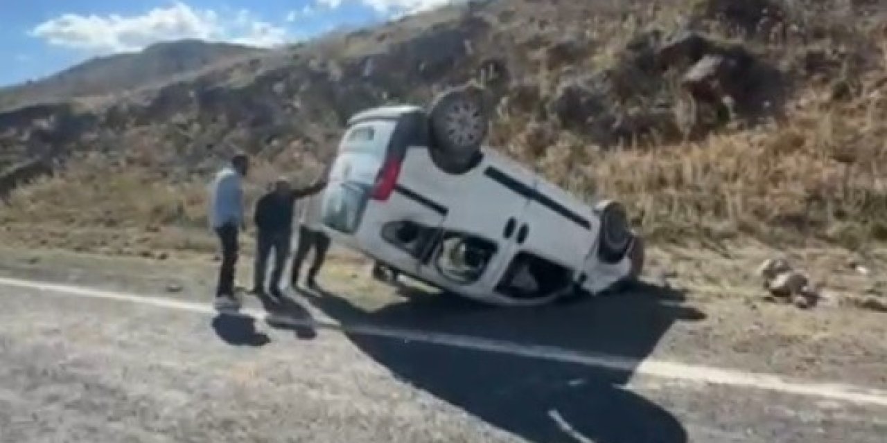 Sarıkamış’ta trafik kazasında 2 yaralı