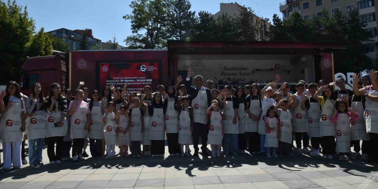 Erzurum’da Türkiye Gastronomi Liseleri tanıtım programı yapıldı