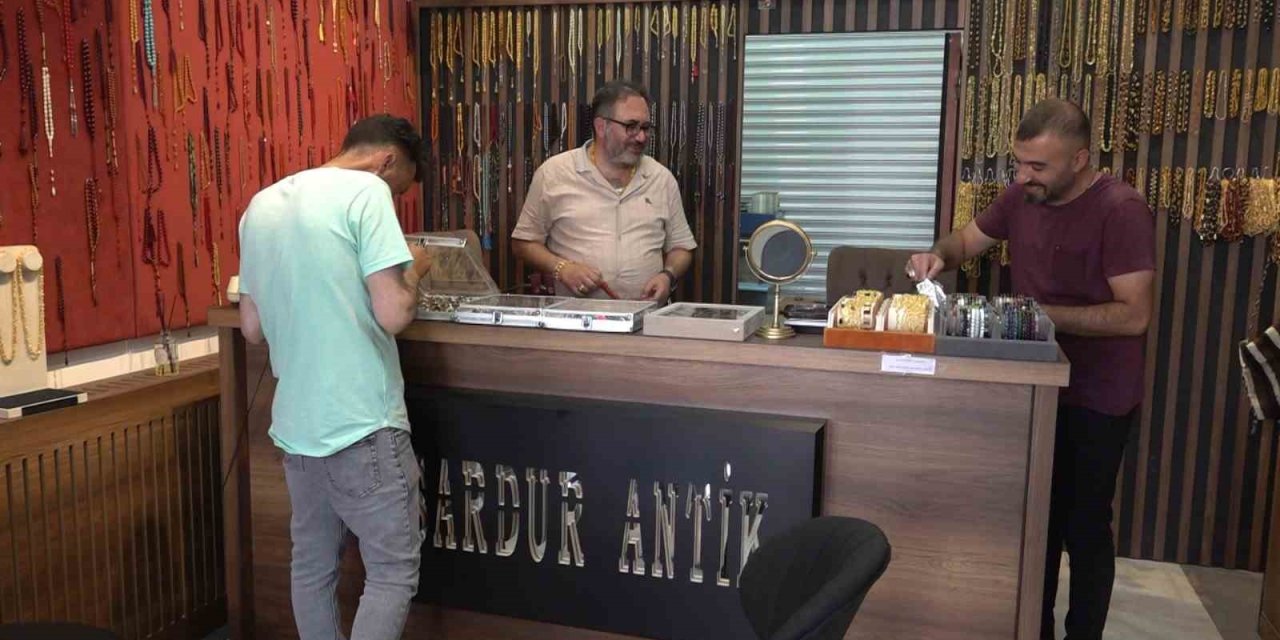 Tespih sanatı Van’da sürdürülüyor