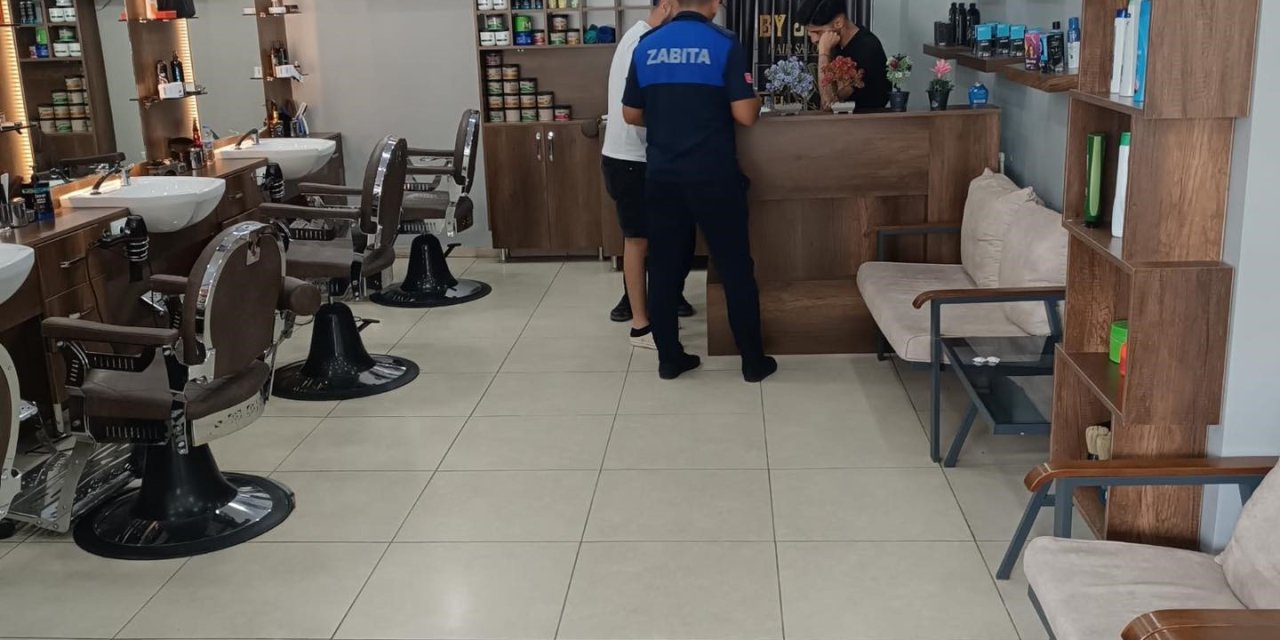 Erzincan’da kuaförlere denetim