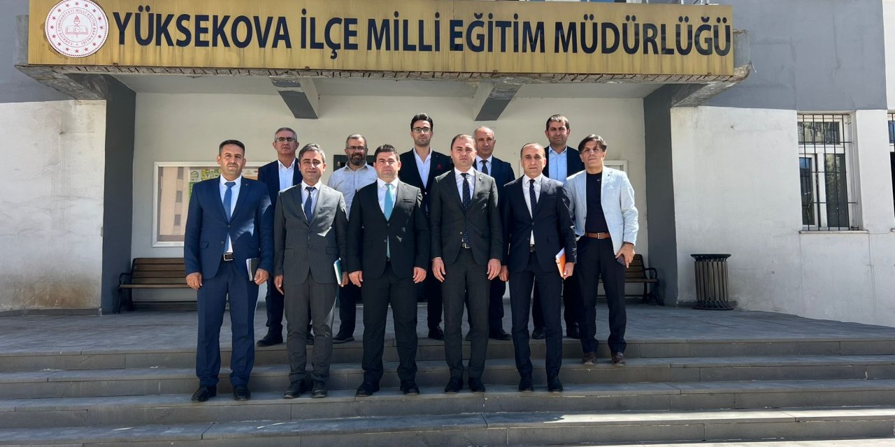 Yüksekova’da “İlçe Millî Eğitim Müdürleri Kurulu” toplantısı