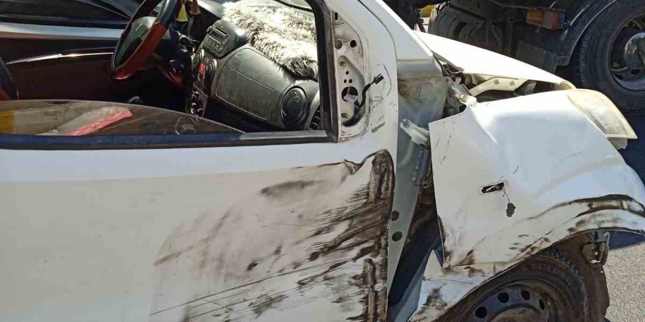 Mardin’de zincirleme trafik kazasında 1 yaralı