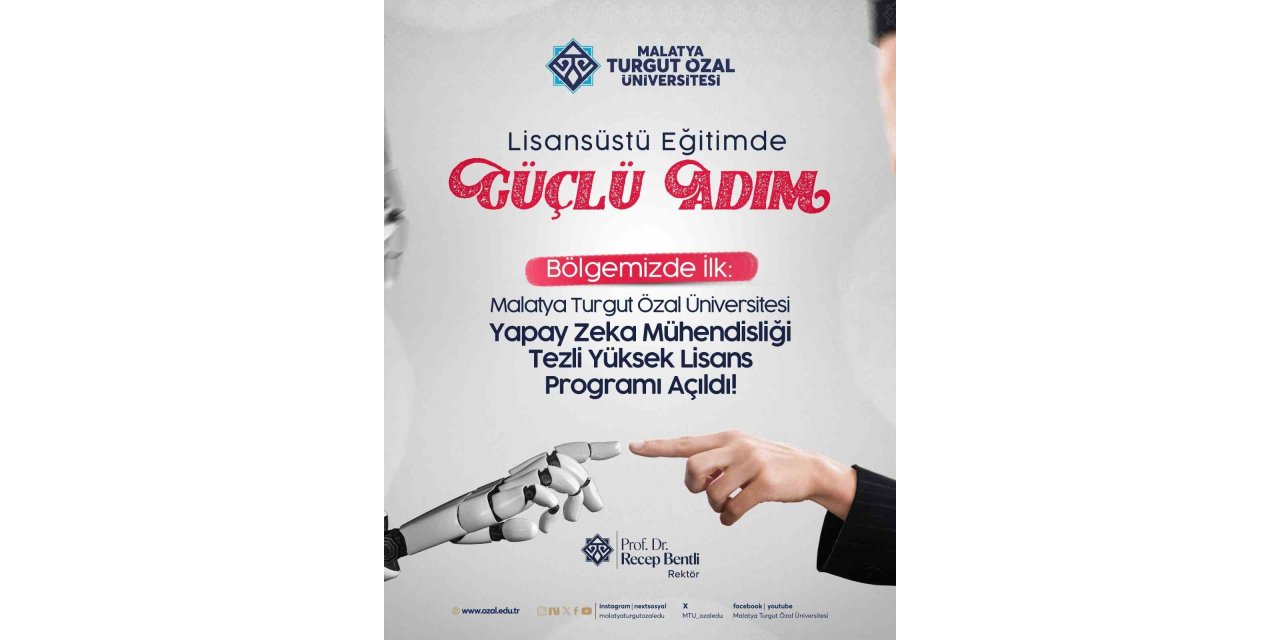 MTÜ’de Bölgenin ilk yapay zeka yüksek lisans programını açtı