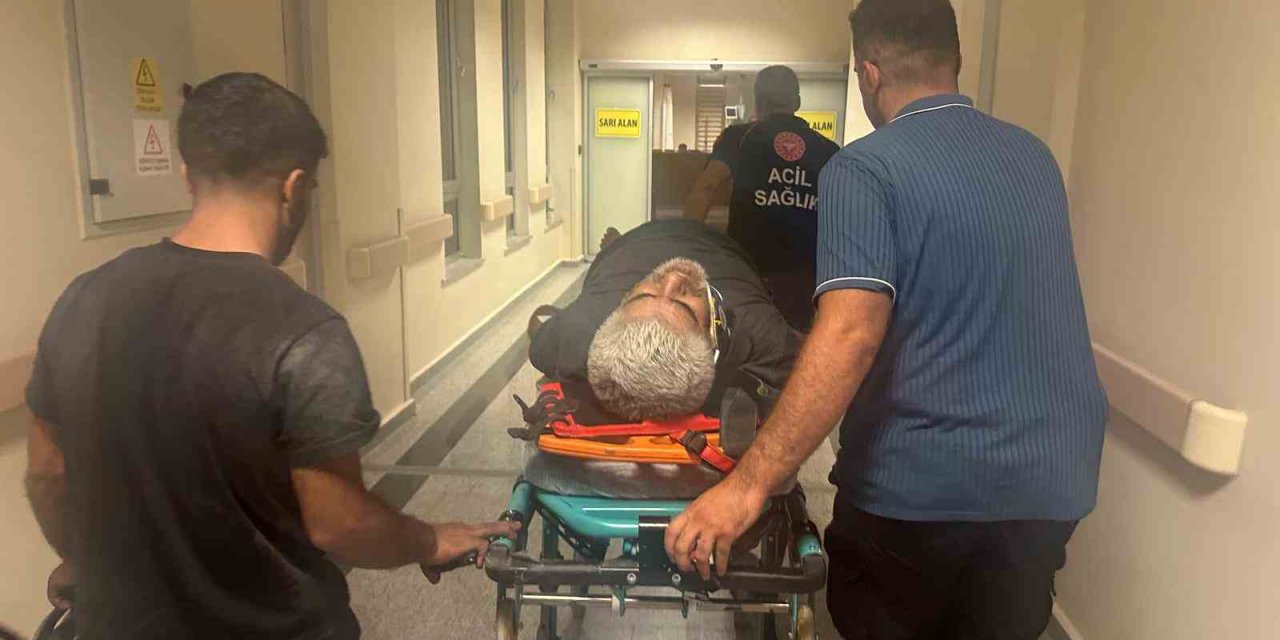 Adıyaman'da araç bakım kanalına düşerek yaralandı