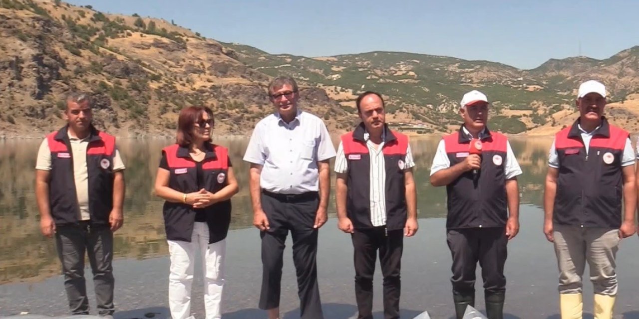 Elazığ’daki su kaynaklarına 5 milyon 786 bin yavru sazan bırakılacak