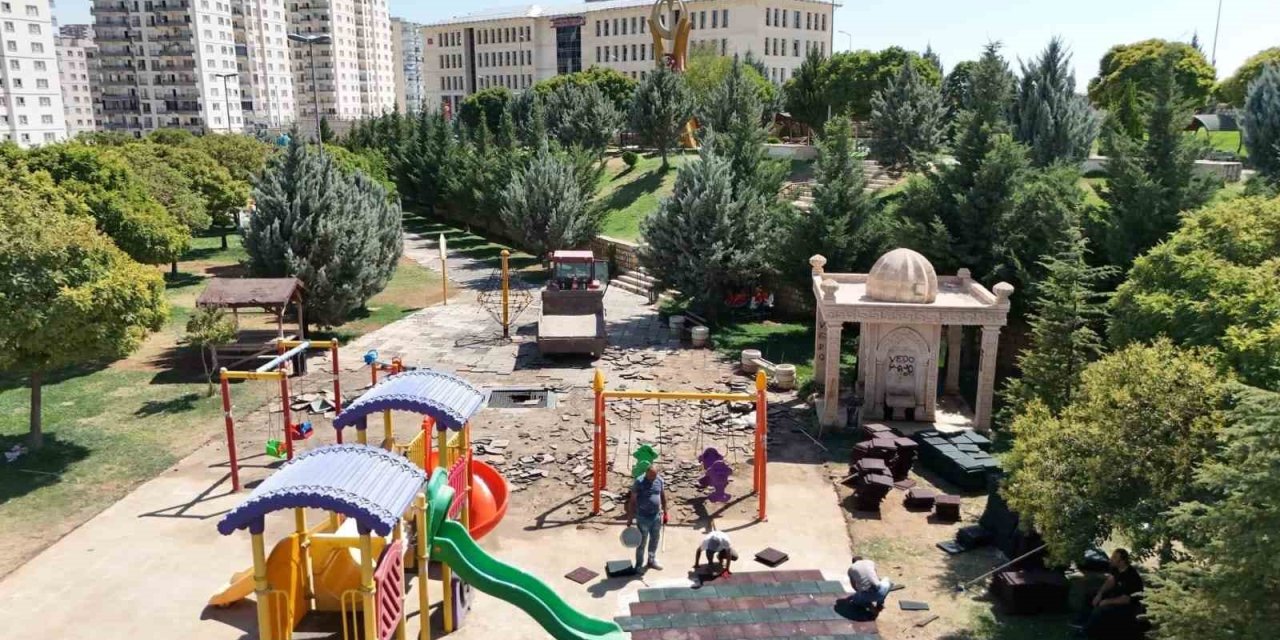 Recep Tayyip Erdoğan Parkı’nı yenileniyor