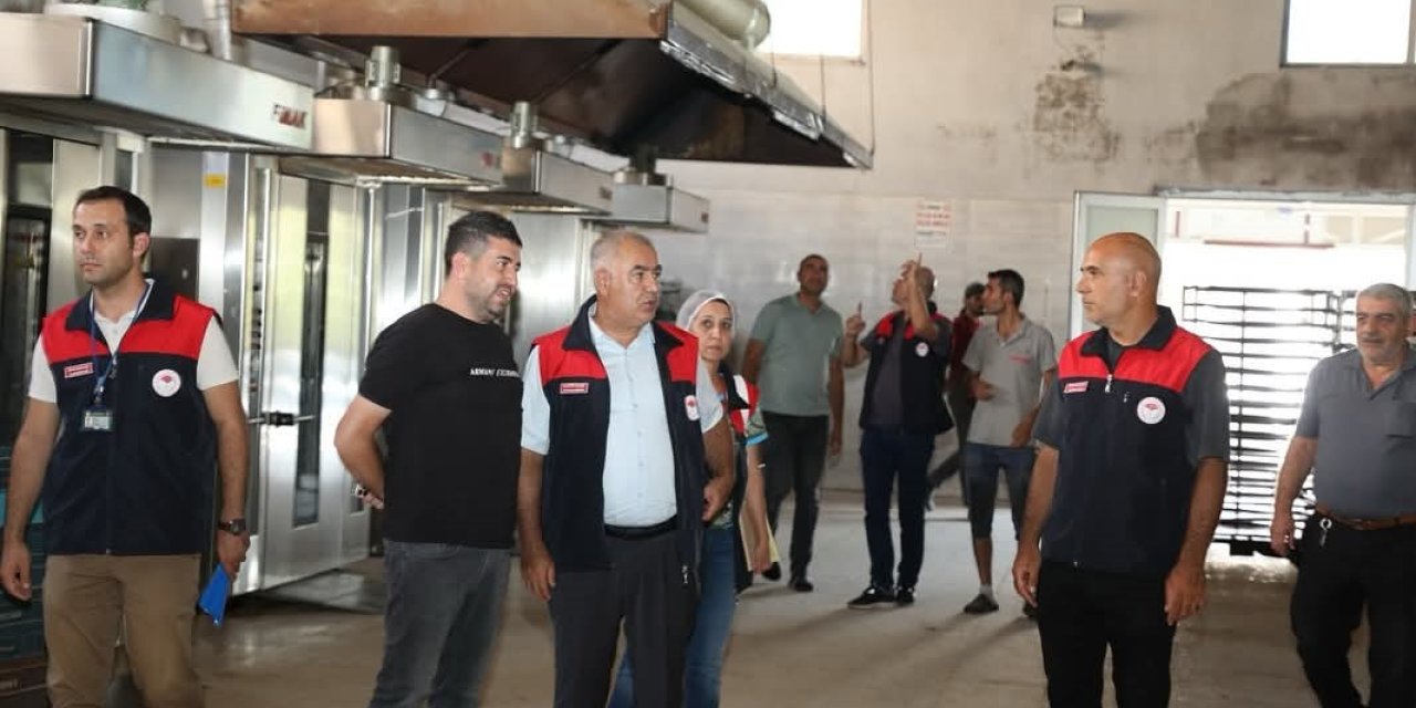 Elazığ’da fırınlara denetim yapıldı