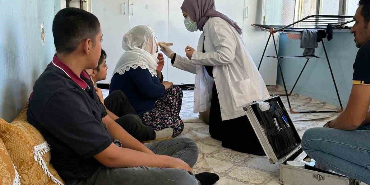 Siirt'te yaşlı vatandaşlara evde sağlık hizmeti
