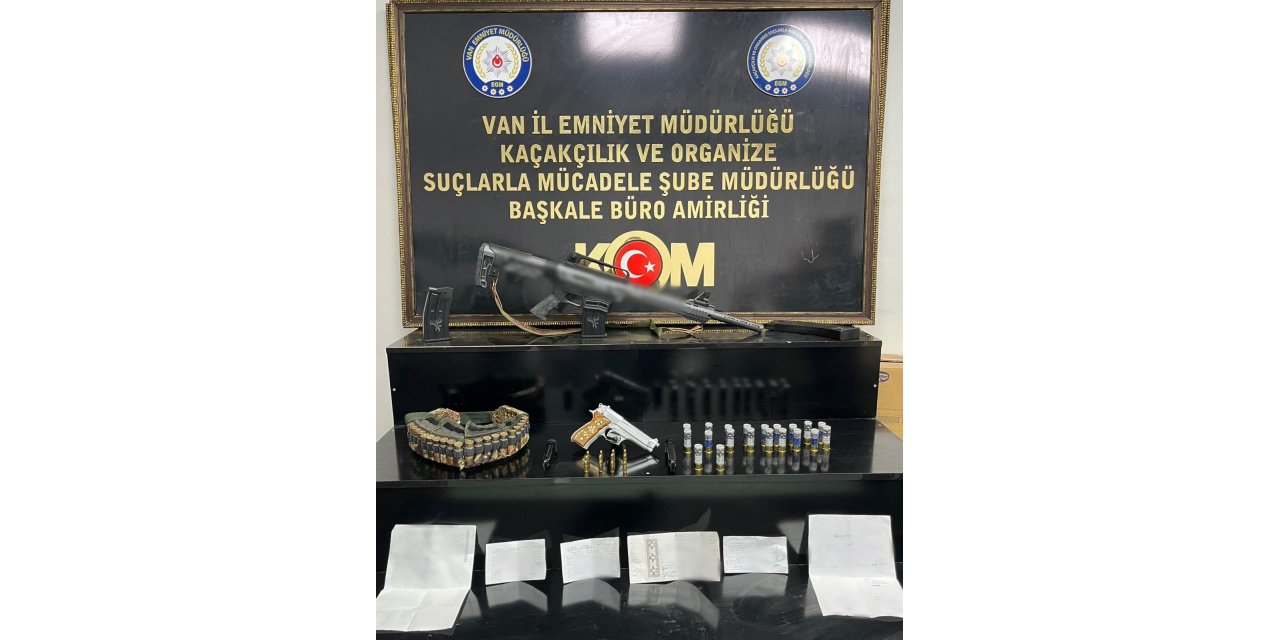 Başkale'de tefecilik operasyonu: 2 gözaltı