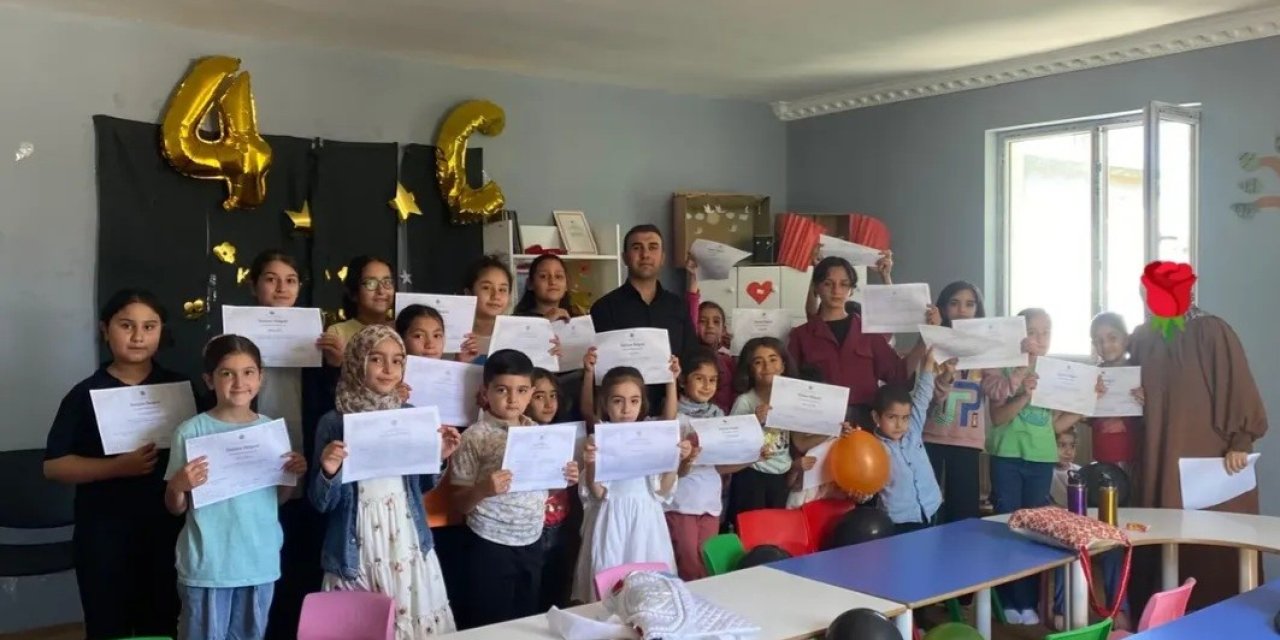 Ağrı'da minikler kur’an sevincini yaşadı