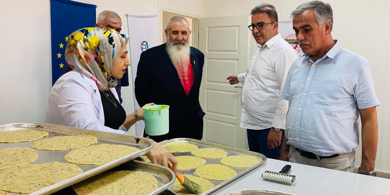 Bölge metropoliti Samsat ilçesinde inceleme yaptı