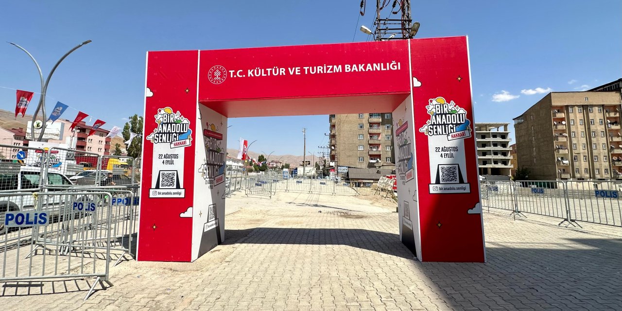Yüksekova’da “Bir Anadolu Şenliği” etkinlikleri başladı
