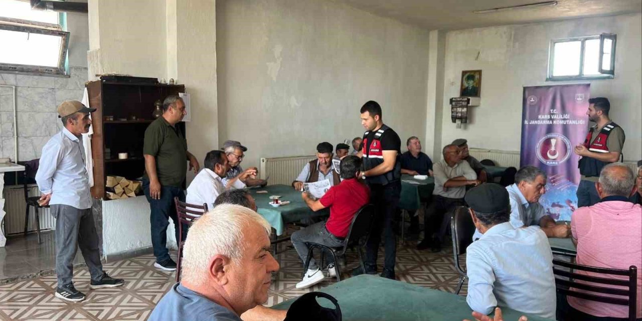 Kars’ta jandarma tarafından siber farkındalık eğitimi verildi