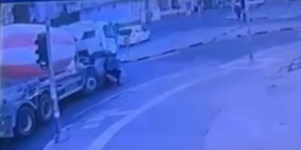 Gaziantep'te ölümden kıl payı kurtuluş kamerada