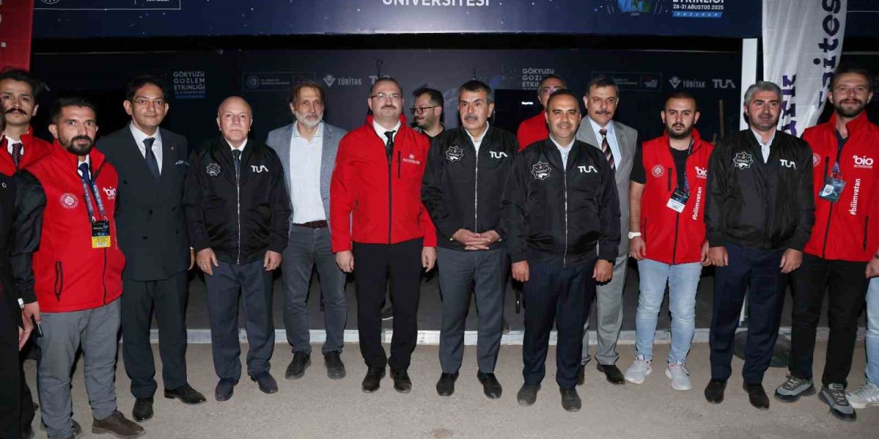 Atatürk Üniversitesi gökyüzü gözlem etkinliğinde