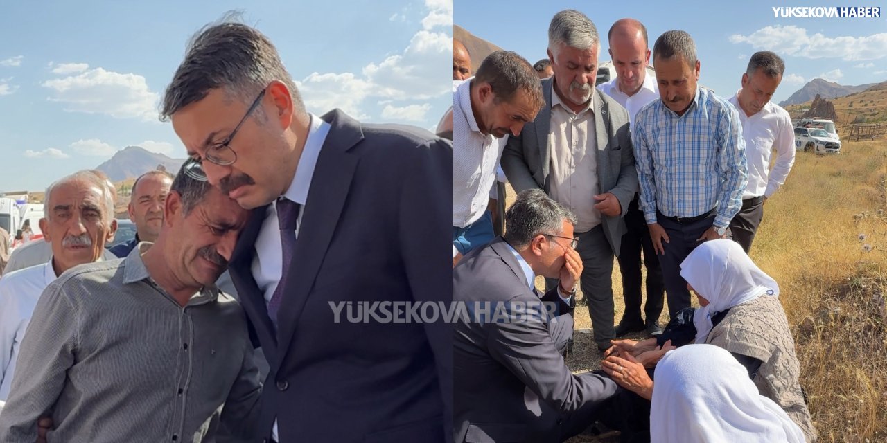 Vali Çelik, kazada hayatını kaybedenlerin yakınlarını yalnız bırakmadı