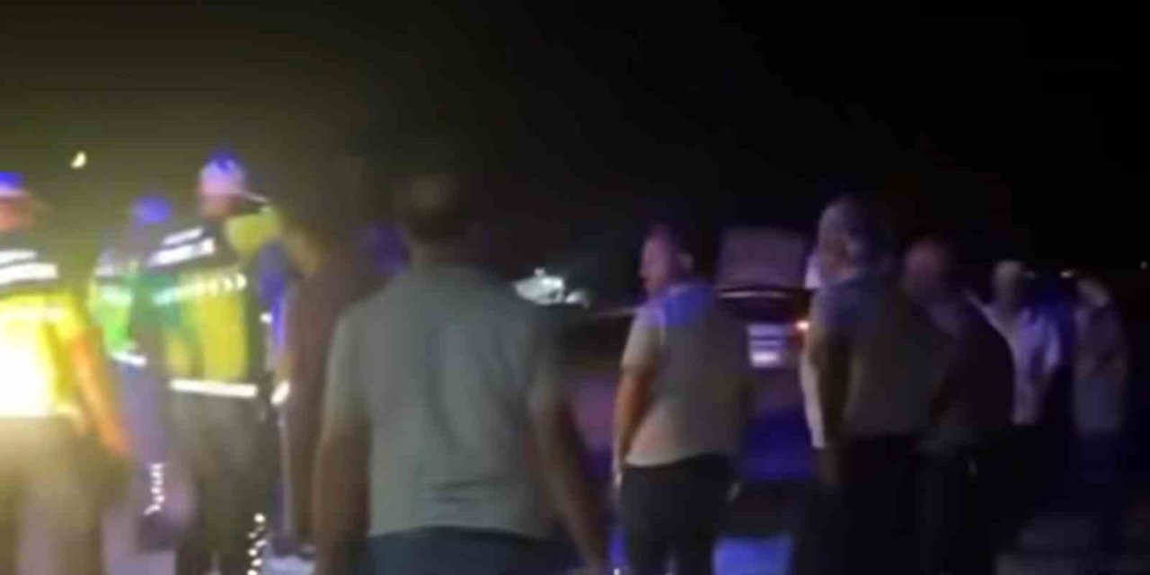 Araban’da yolun karşısına geçmeye çalışan yayaya otomobil çarptı