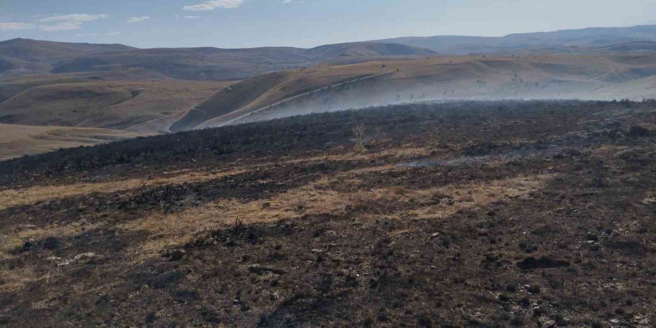 Erzurum’da korkutan yangın