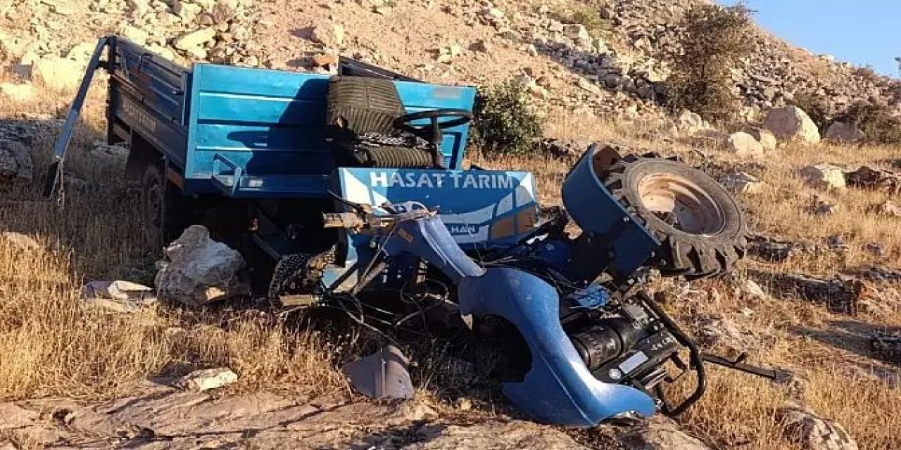 Siirt’te patpat şarampole devrildi: 1 kişi yaralandı