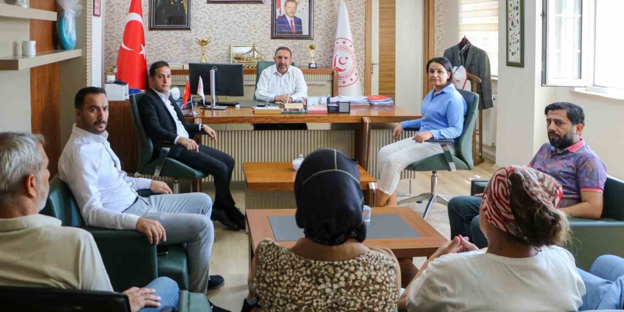 Diyarbakır Aile ve Sosyal Hizmetler İl Müdürlüğüne taziye ziyareti