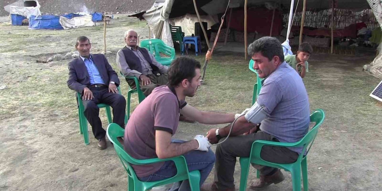 Siirt’te yaylada sağlık hizmeti