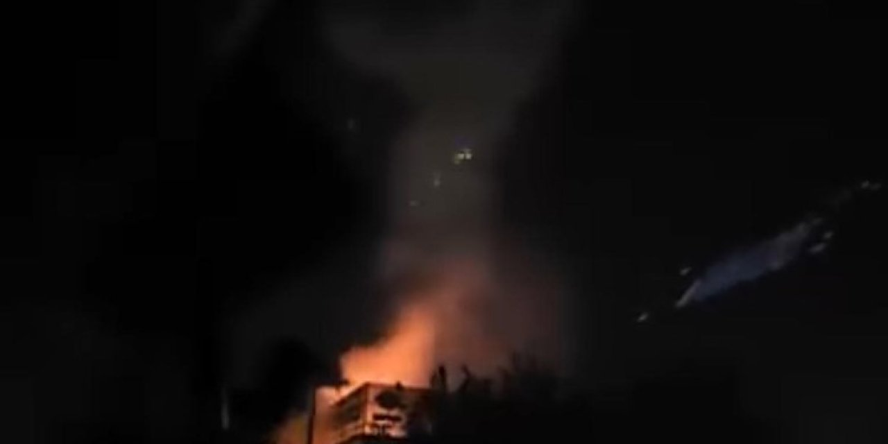 Diyarbakır’da bir restoranda yangın: 2 kişi dumandan etkilendi