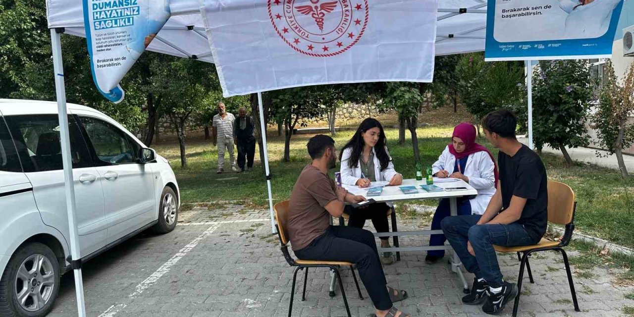 Çemişgezek’te sigara ile mücadele