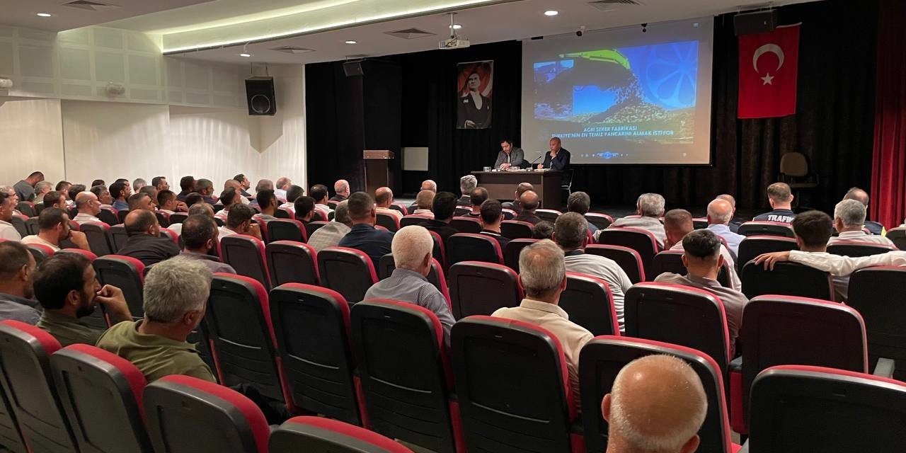 Malazgirt’te "Şeker Pancarı Üretim Toplantısı" yapıldı