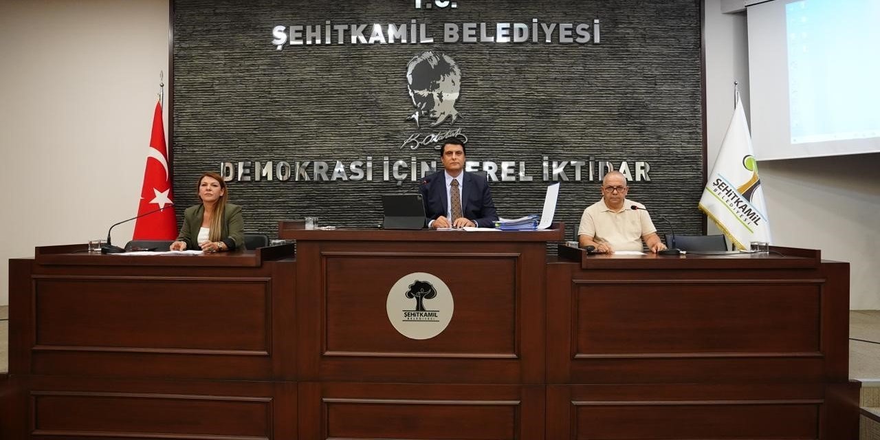 Şehitkamil Belediyesi Eylül ayı meclis toplantısı yapıldı