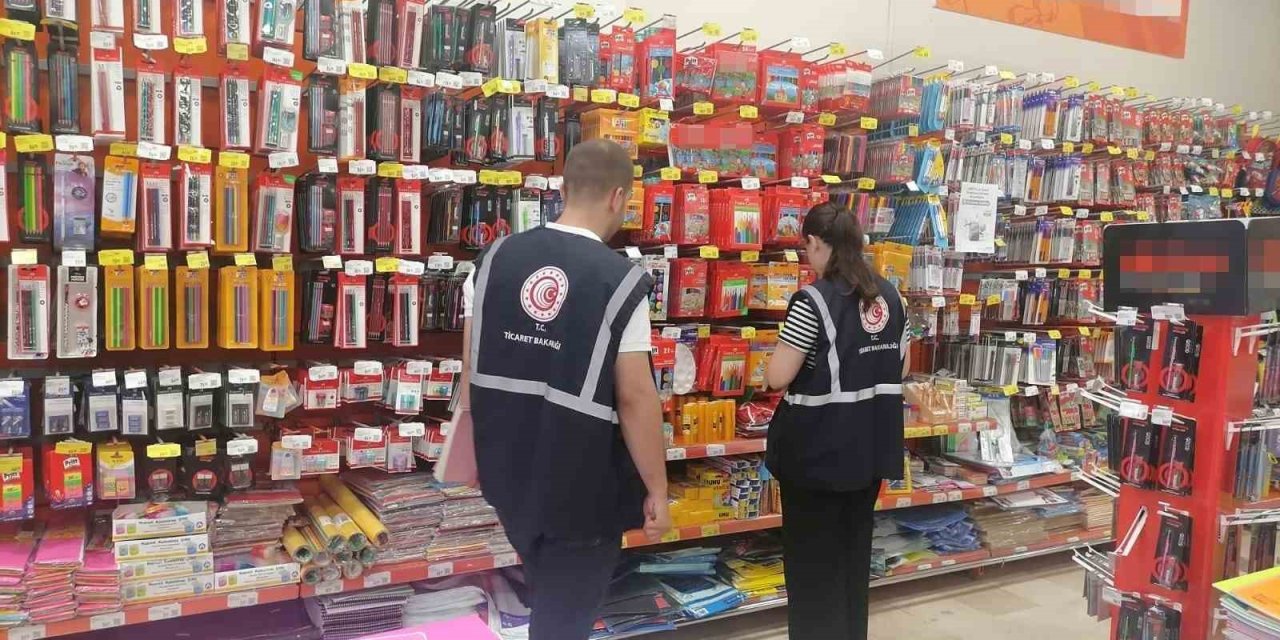 Kars’ta kırtasiyelere denetim