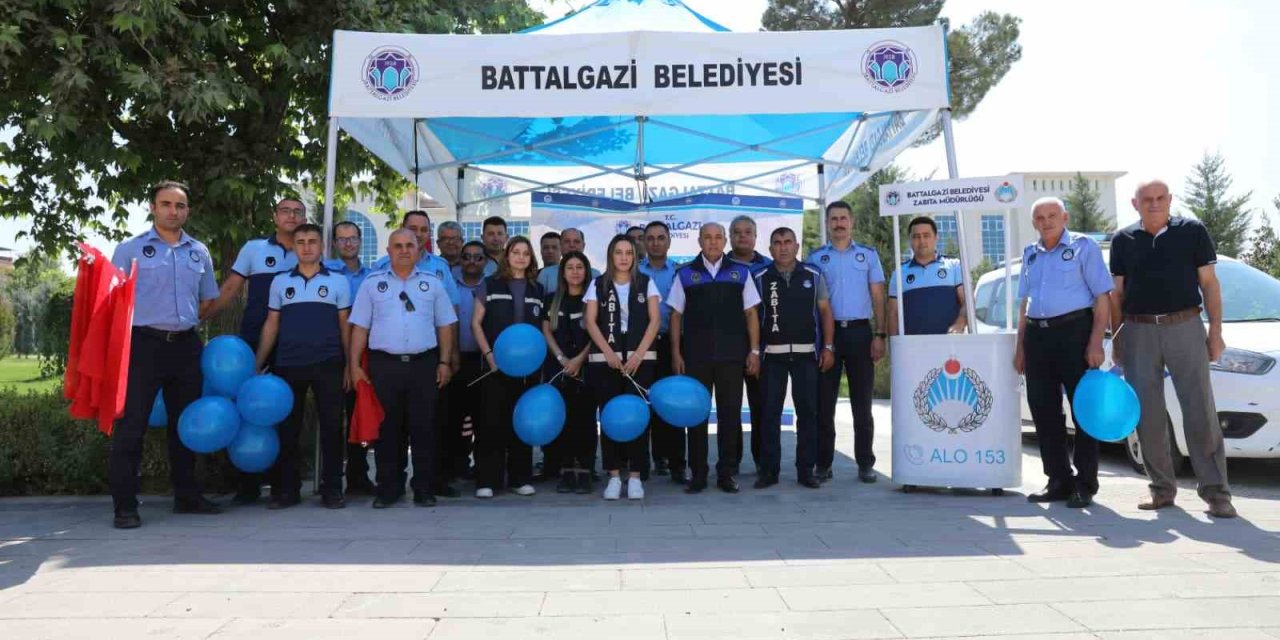 Battalgazi’de Zabıta Haftası kutlaması