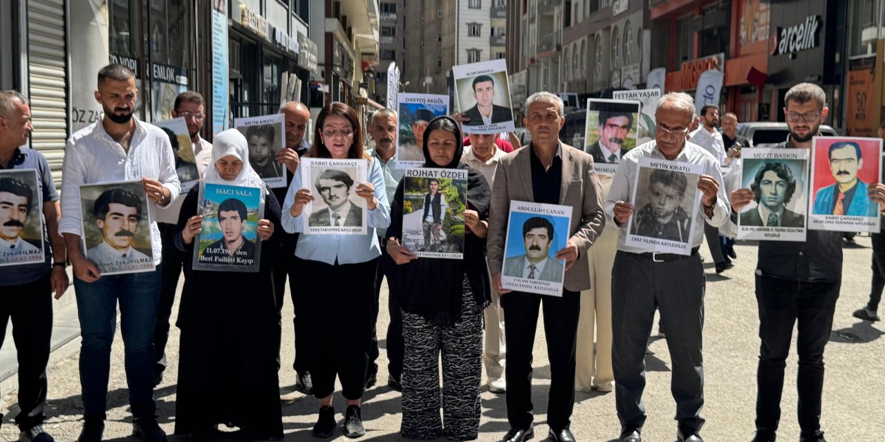 İHD Hakkari ve kayıp yakınları Sabri Çardakçı için adalet istedi