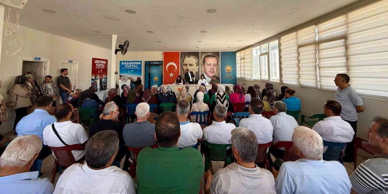 AK Partiden Adıyaman'da sahaya yönelik geniş kapsamlı çalışma