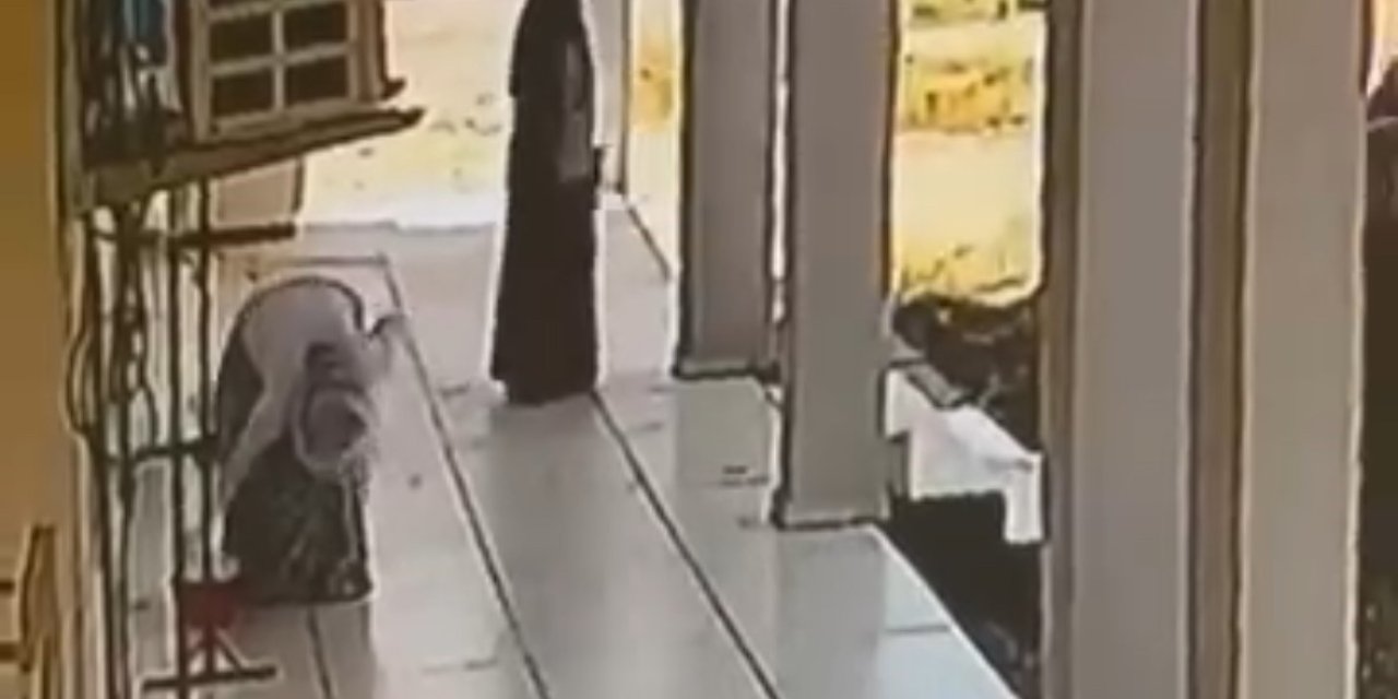 Mardin’de 3 kadının hırsızlık girişimi kameralarda