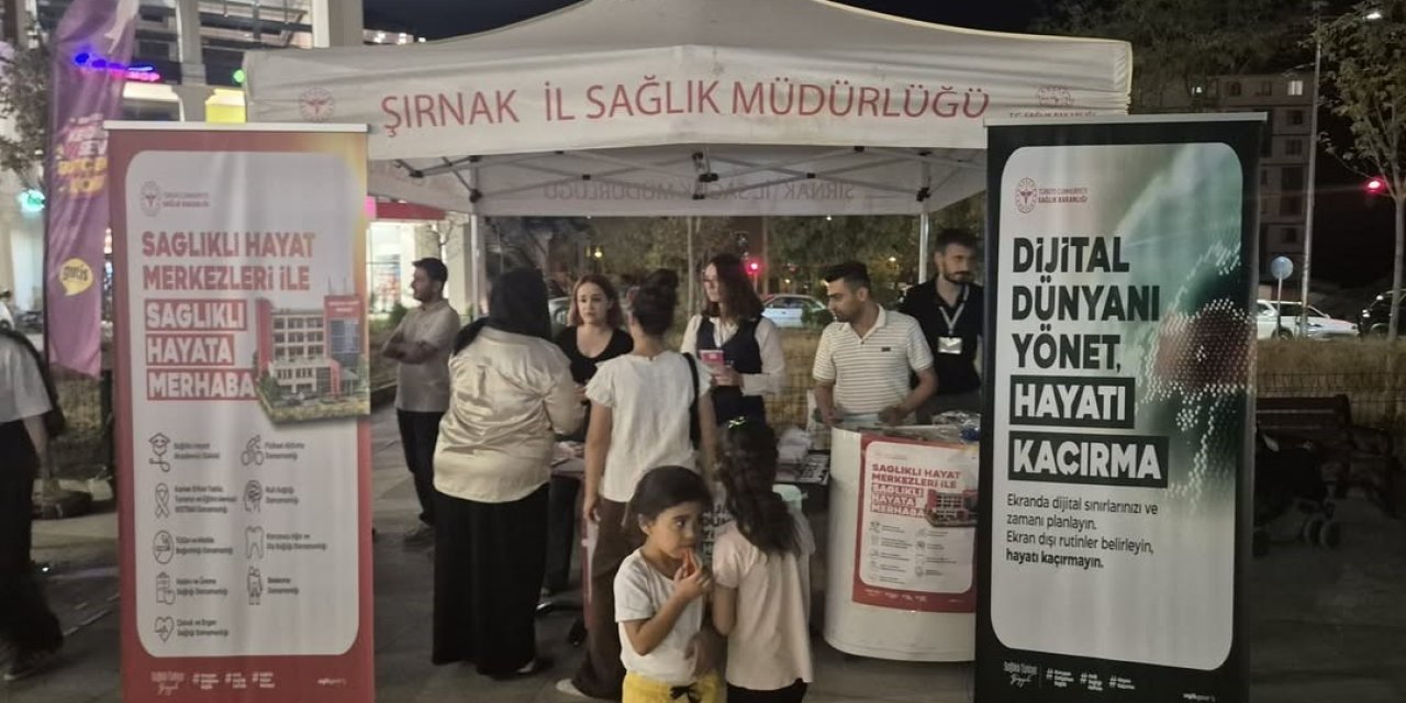 Şırnak’ta sağlıklı hayata merhaba etkinliği yapıldı