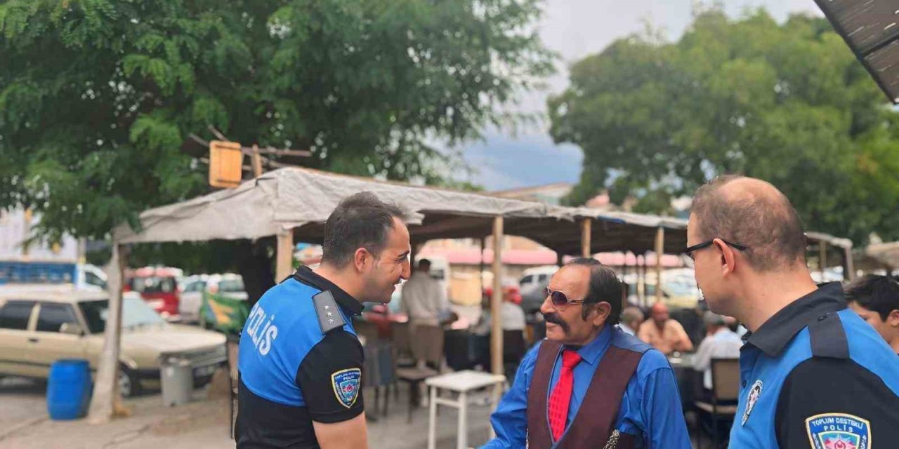 Erzincan'da esnafa güvenlik bilgilendirmesi