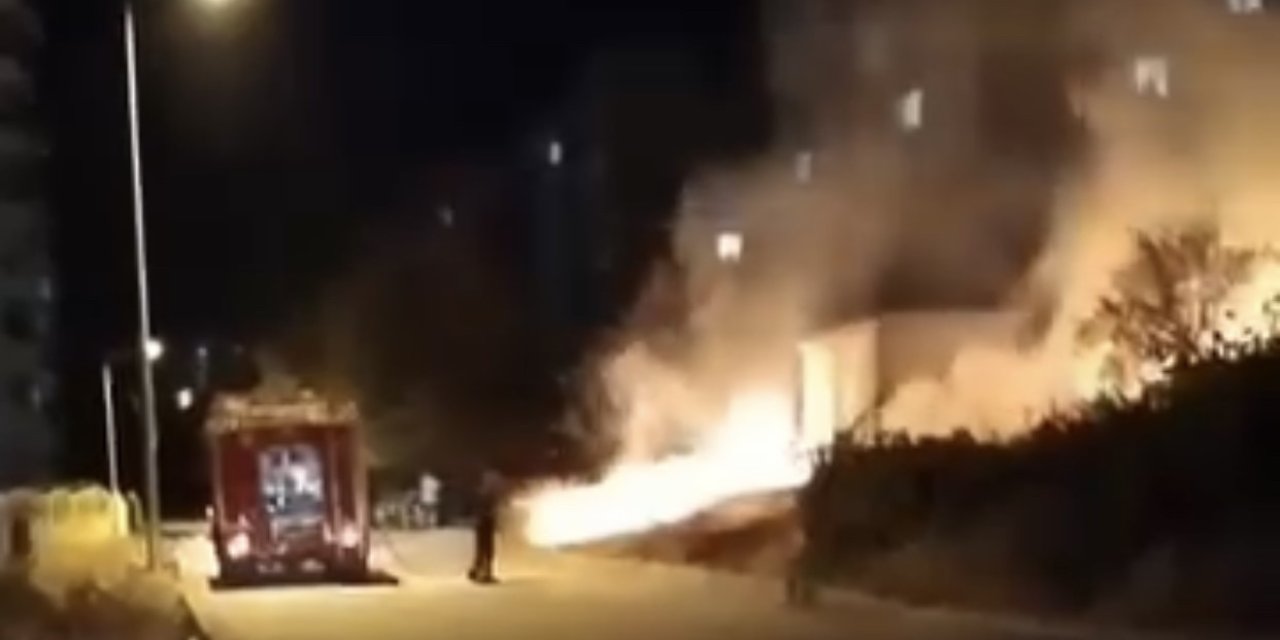 Elazığ’da otluk alanda çıkan yangın kontrol altına alındı