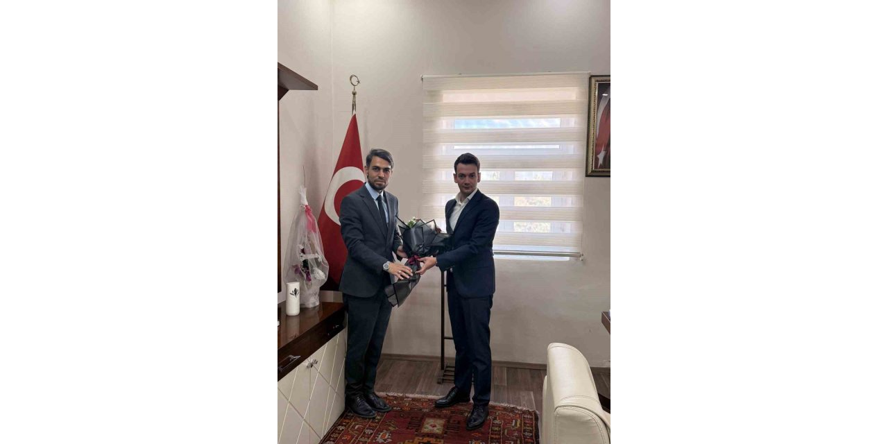 İlçe Müftüsü Aksoy'dan Kaymakam Aytürk’e ziyaret