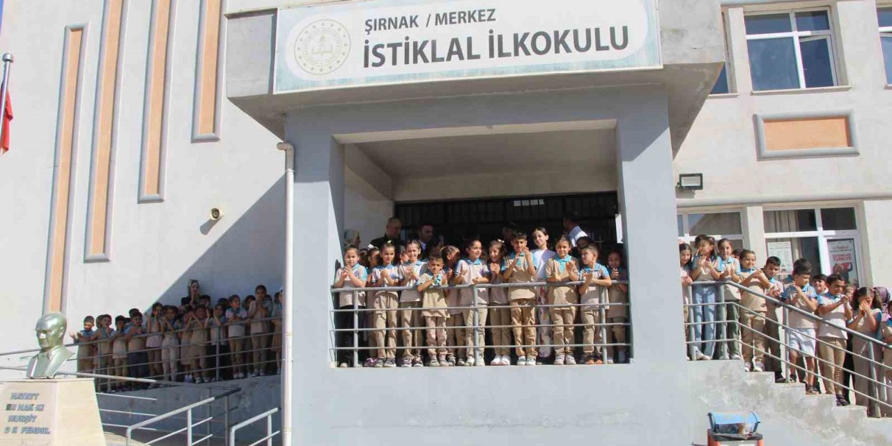 Şırnak’ta yeni eğitim öğretim döneminin ilk zili çaldı