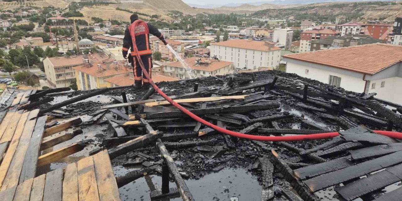 Malatya’da korkutan yangın