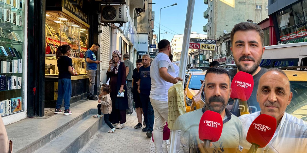 Yüksekova’da işportacı sorununa çözüm talebi