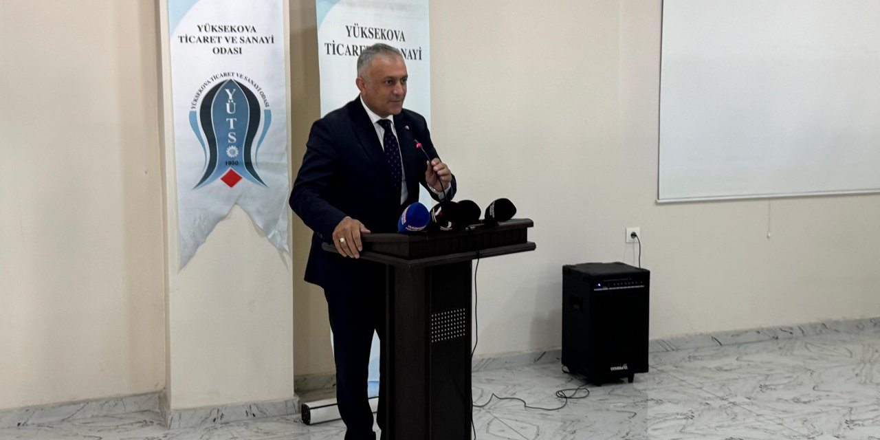 YÜTSO Başkanı Salih Özdemir: “Yüksekova artık bir üretim üssü olacak”