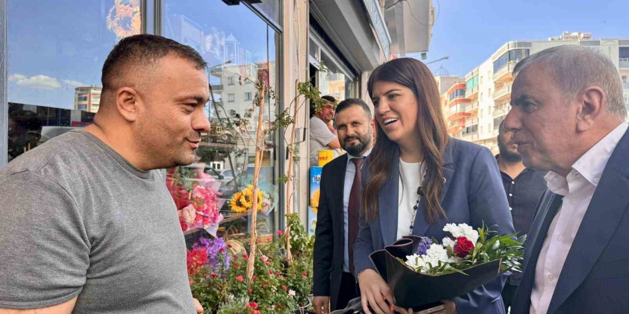 Milletvekili Derya Ayaydın’a Mardin’de yoğun ilgi