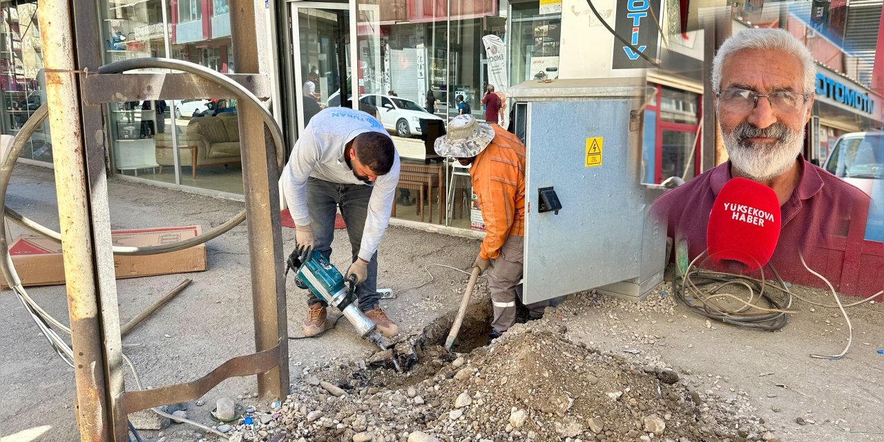 Yüksekova’da elektrik altyapısında abonelik taşıma çalışmaları sürüyor